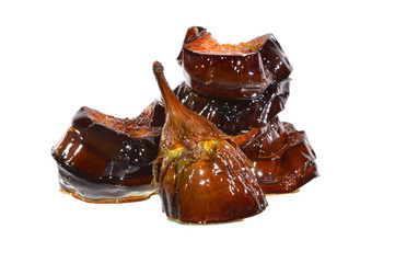 eggplant isolated on white background