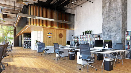modern office interior,