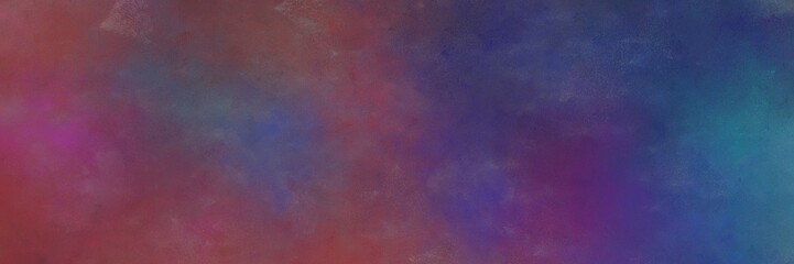 abstract painting background texture with old mauve, dark moderate pink and teal blue colors. can be used as season card background or wall paper cover background