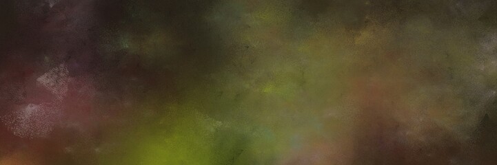 abstract painting background graphic with dark olive green, pastel brown and very dark green colors and space for text or image. can be used as header or banner