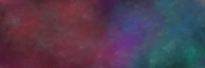 abstract painting background graphic with old mauve, dark slate blue and dark slate gray colors and space for text or image. can be used as header or banner