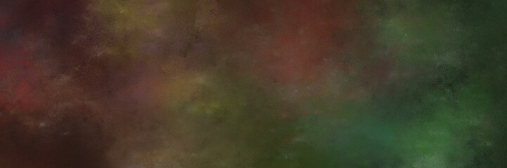 old mauve, very dark green and pastel brown colored vintage abstract painted background with space for text or image. can be used as background or texture