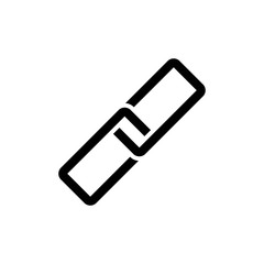 chain link icon design vector logo template EPS 10