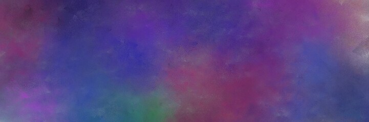 dark slate blue, slate gray and rosy brown color background with space for text or image. vintage texture, distressed old textured painted design. can be used as header or banner