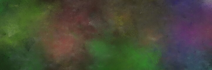 colorful vintage painting background graphic with dark slate gray and dark olive green colors and space for text or image. can be used as header or banner