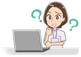 ナース 看護師 白衣 イラスト マンガ アニメ 先輩