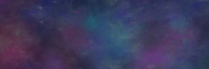 abstract painting background graphic with dark slate gray, old mauve and dark slate blue colors and space for text or image. can be used as header or banner