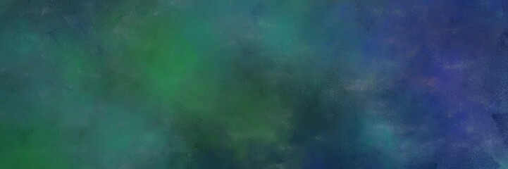 dark slate gray, dark slate blue and midnight blue colored vintage abstract painted background with space for text or image. can be used as card, poster or background texture