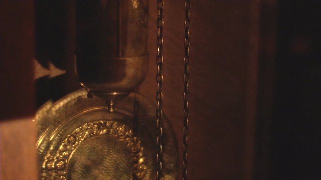 Grandfather clock pendulum