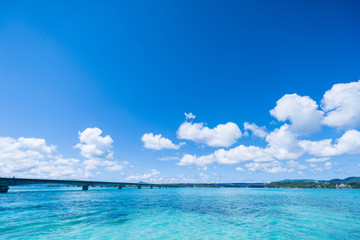 Okinawa blue sea