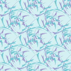 Fototapeta premium color abstract ethnic seamless pattern in graffiti style with elements of urban modern style