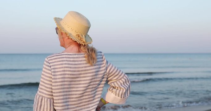 Sunrise on the seashore.