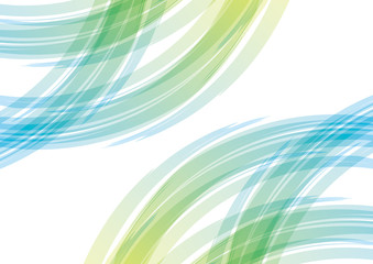 抽象　絵筆　背景　緑