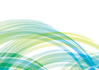 抽象　絵筆　背景　緑