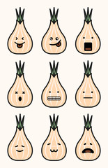 onion emoji set