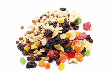 dried fruits and nuts