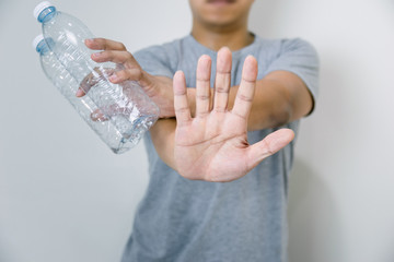 Hand stop using plastic for the environment
