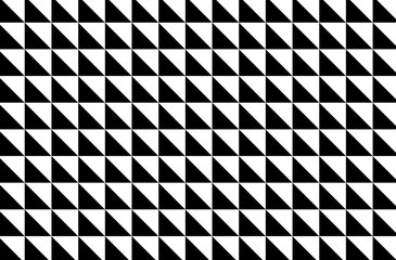 black and white background . triangles concept