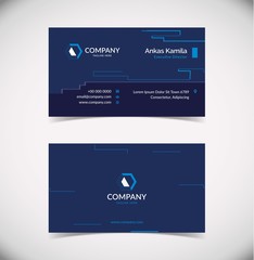 Modern Geometric Business Card Template