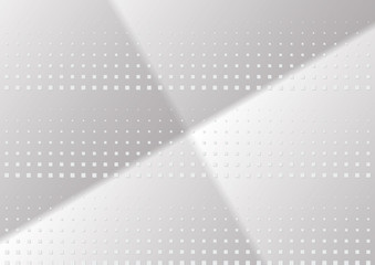 Abstract halftone dotted background. Transparency grunge rectangle pattern, square, shadow.  Gray modern optical pop art texture for posters, site, business card, cover, label mock-up, vintage sticker