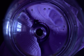 abstract lilac background with lots of light spots and bubbles