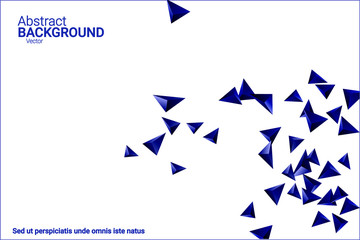 
Triangular background.