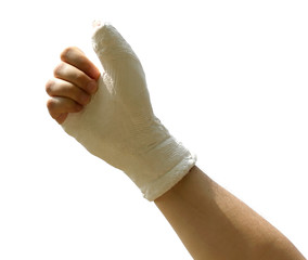 hand with symbol I Like with thumb up