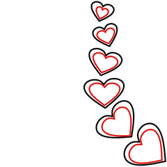 heart with red ribbon