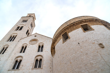 Facade of the Cathedral of San Sabino in Bari.