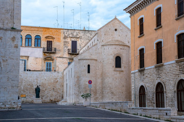 Basilica di San Nicola church in Bari. Italy.