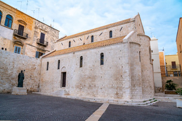 Fototapeta na wymiar Basilica di San Nicola church in Bari. Italy.