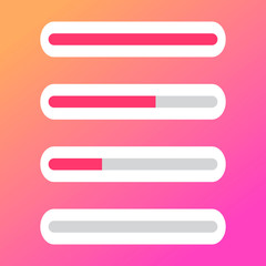 Obraz premium Social slider for stories, lever indicate mood and etcetera