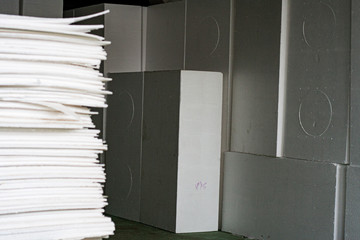 plant for the production of foam