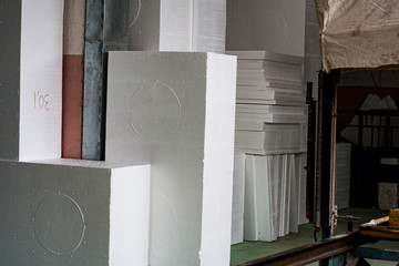 plant for the production of foam