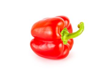 red pepper isolated on white background