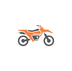 Obraz na płótnie Canvas Motorcycle related icon on background for graphic and web design. Creative illustration concept symbol for web or mobile app