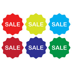 sale icon design vector logo template EPS 10