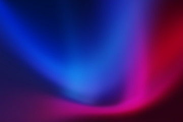 Dark abstract blurred background. Gradient blurred background. Blue-pink neon light on a dark...