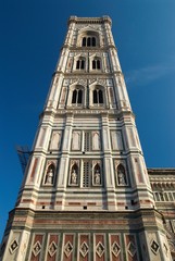 tower of the cathedral in florence italy