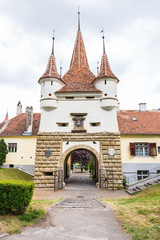 Catherine's Gate (Poarta Ecaterinei) in Brasov, Romania.  