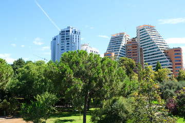 Fototapeta na wymiar Valencia city, Spain