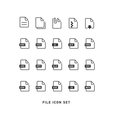 FILE ICON SET