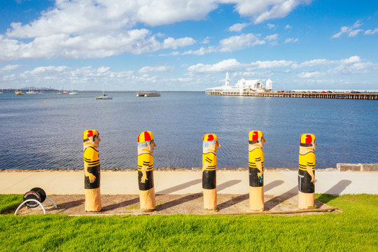 Geelong Waterfront on a Summer's Evening