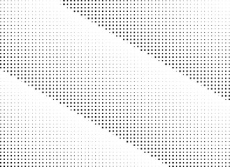 Abstract halftone dotted background. Monochrome grunge pattern with square.  Vector modern pop art texture for posters, sites, cover, business cards, postcards, grunge art, labels layout, stickers.