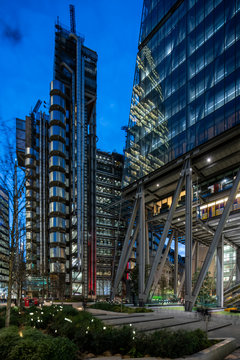 Lloyd's Building and the Cheesegrater