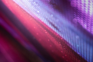CloseUp LED blurred screen. LED soft focus background. abstract background ideal for design.