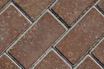 Pattern of a 45 degrees rotated brick wall.