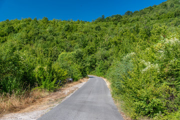 Fototapeta na wymiar Near Rijeka Crnojevića. Montenegro