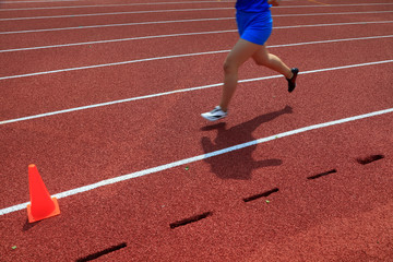 legs of a long distance runner