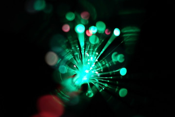 Light explosion background